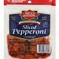 Sliced Pepperoni 6Oz · Dietz Watson