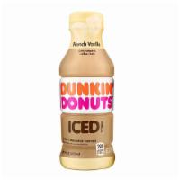 Dunkin Donut Iced Coffee French Vanilla 13.7Oz · 