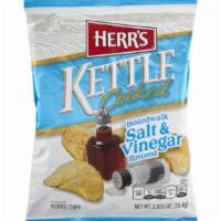 Herr'S Kettle Cooked Salt & Vinegar Potato Chips 2.625 Oz · 