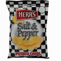 Herrs Potato Chips, Salt & Pepper 2.75 Oz · 