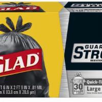 Gladstrong Quick-Tie Large Trash Bags 30 Gallon 21Ct · 