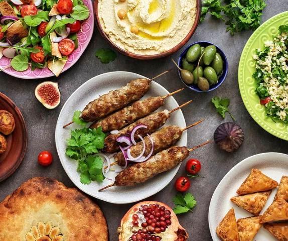 Lazeez · Mediterranean · Middle Eastern · Vegetarian · Barbecue