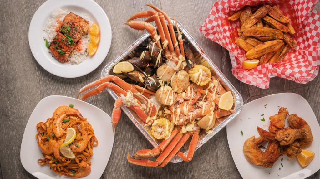 Jaxons Crab Counter · Seafood · Crab