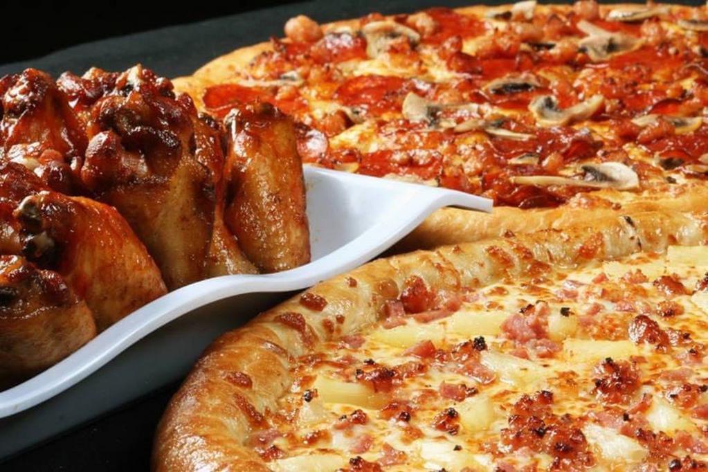 Jersey Pizza · Desserts · Pizza · Sandwiches · Chicken · Halal