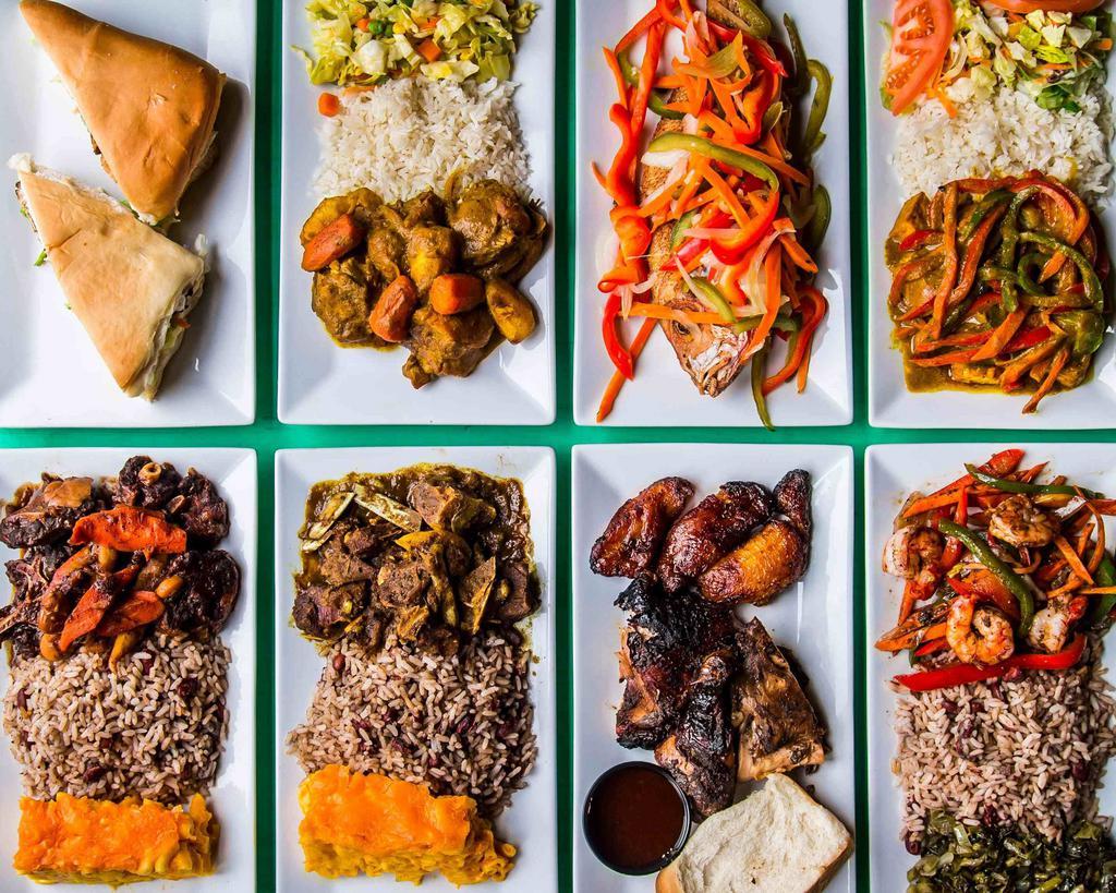 The Jerk Pit · Salad · Black Owned, Black-Owned · Sandwiches · Caribbean · Chicken · Soup