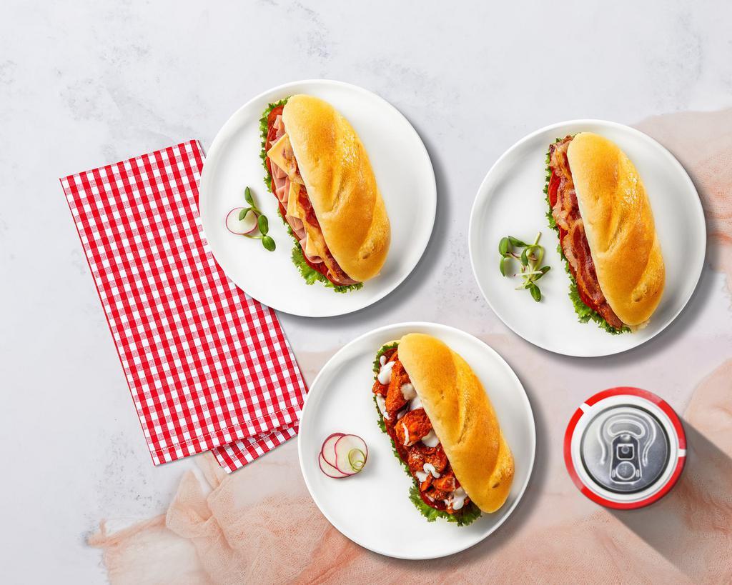 The Sandwich Scene · Sandwiches · Salad · Mediterranean · Delis