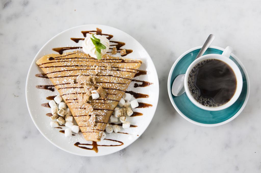 Vivel Crepes & Coffee · Breakfast · Desserts · Smoothie · Soup · Salad