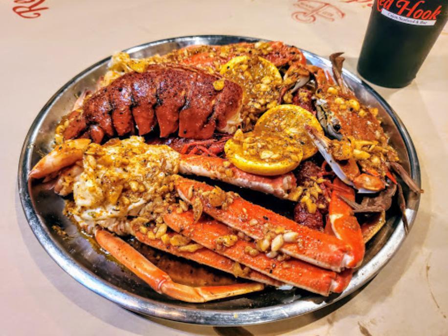 Red Hook Cajun Seafood & Bar · Seafood · Chicken · Desserts · Soup