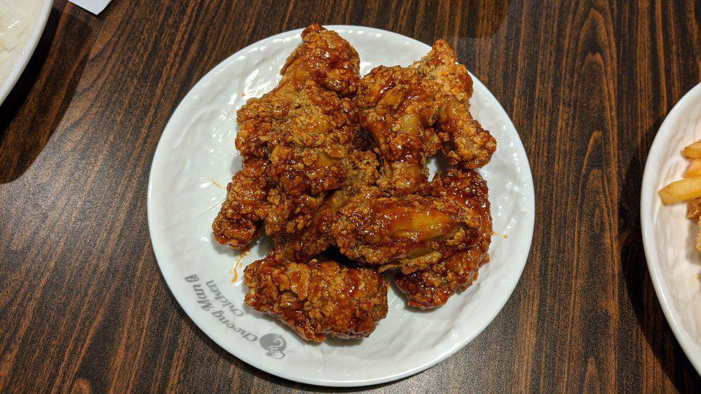 Choongman Chicken · Chicken · Smoothie · Pizza · Thai