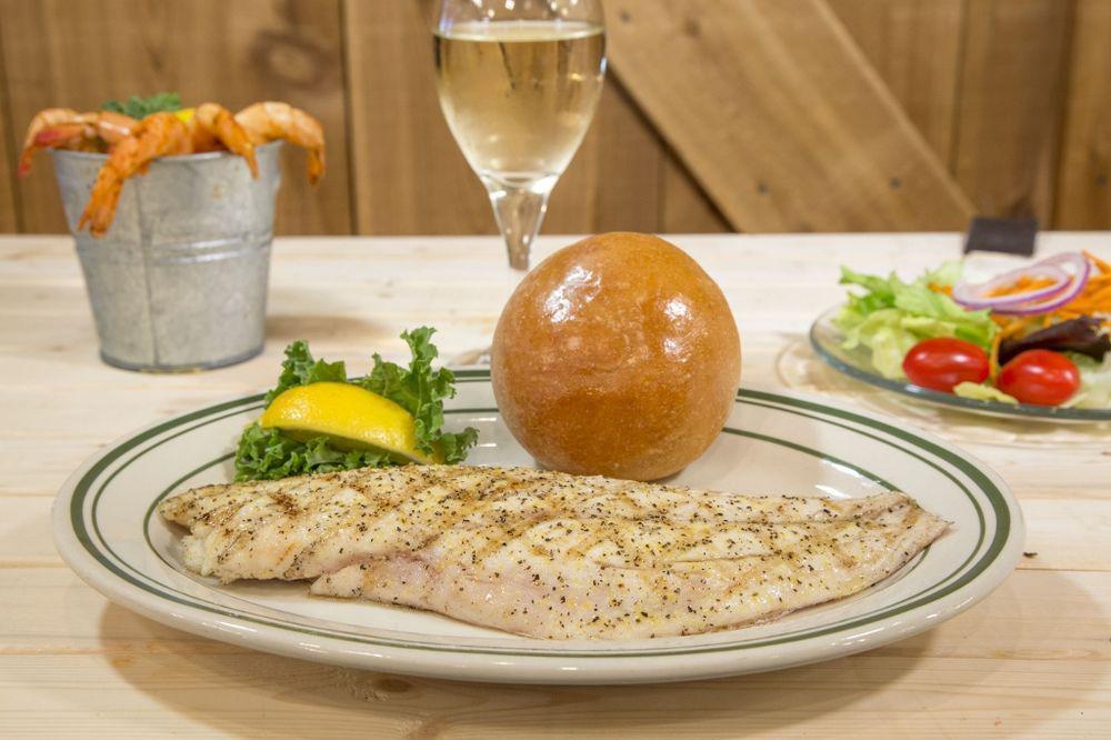 Dock's Fish Camp & Grill · Seafood · Burgers · Desserts · Salad