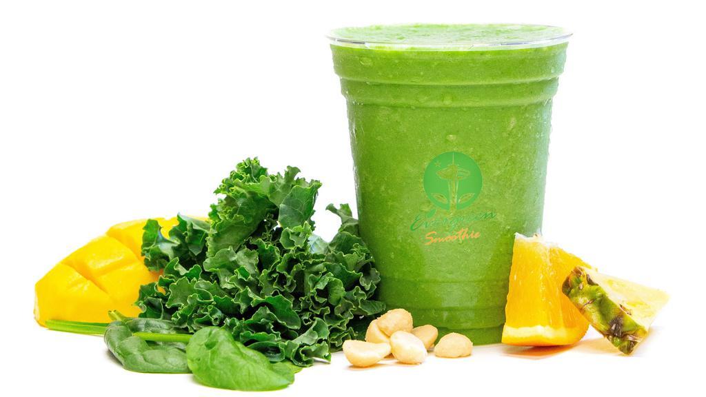 Evergreen Smoothie · Smoothie · Healthy · Breakfast · American