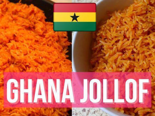 Ghana jollof · African · Japanese · Chinese