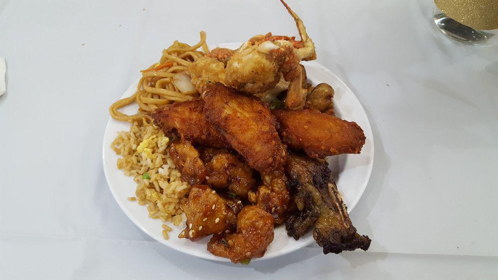 BUFFET PALACE · Chinese · Noodles · Chicken · Seafood