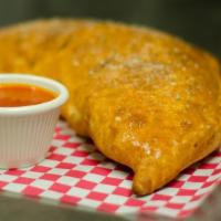 Meat Lovers Calzone · Cheese with ham, pepperoni, sausage, bacon and beef.