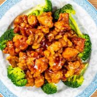 General Tso'S Chicken · Spicy. Chunks of chicken deep fried till crispy sauteed in a special hot Hunan sauce garnish...