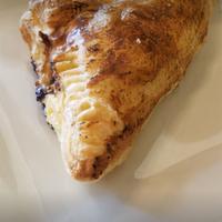 Le Chausson · MORROCCAN SPICED STUFFED PUFF PASTRY TURNOVER