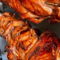 Whole Chicken · TWO HALF ROTISSERIE CHICKEN (NO SIDES)
NO SUBSTITUTIONS FOR DARK/WHITE MEAT
