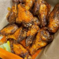 Wings · All organic air chilled bell & evans farm chicken wings served by the pound 