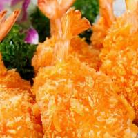 Fried Jumbo Shrimp (6) · 