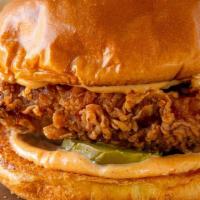 Spicy Chicken Shack Sandwich · Comes with spicy mayo, pickles ,and jalapenos. Kick it up a notch and order it Nashville Hot...