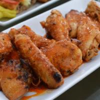 10 Wings · Choose from: Hot, Mild, BBQ, Mango Habanero, Korean BBQ. Served With Your Choice Of Ranch or...