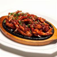 Bul Dak Bal
 · Spicy. Chicken feet coated with a spicy gochujang sauce.