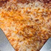 1 Giant Pizza Slice $4.99 · One giant pizza slice.