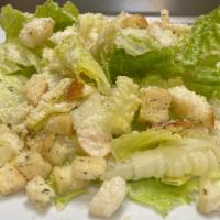 Side Caesar Salad With Grilled Chicken · Salad and grilled chicken.