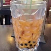 Thai Ice Tea With Boba · 