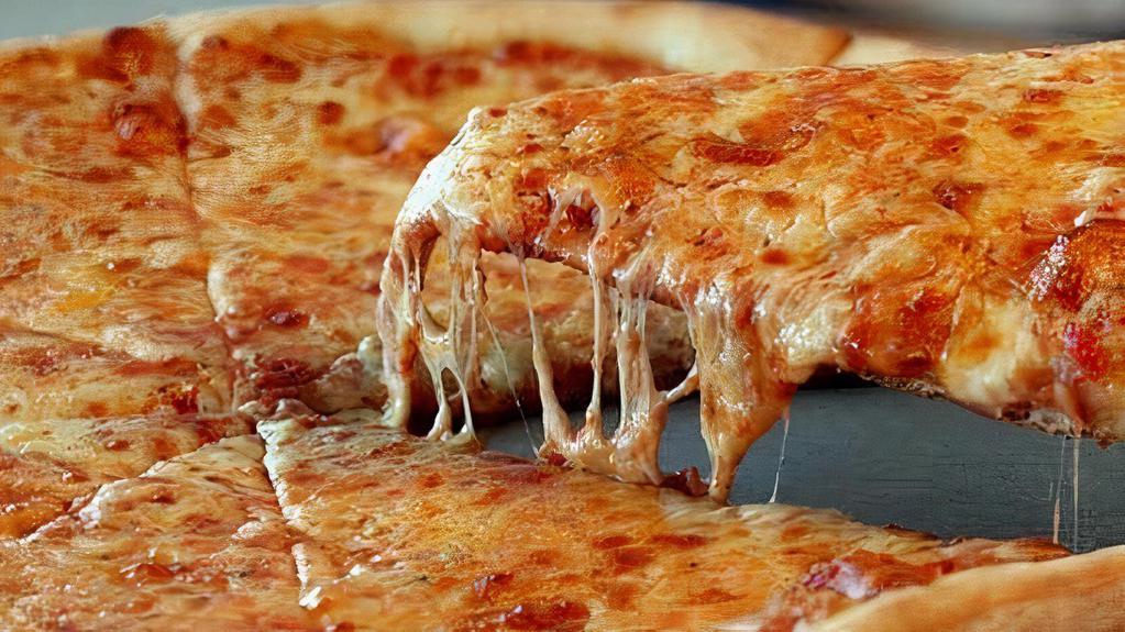 Basic Cheese Pizza · Hand Tossed pizza with premium mozzarella and our signature red sauce