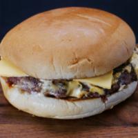 Cheese Burger · cheese, beef patty
