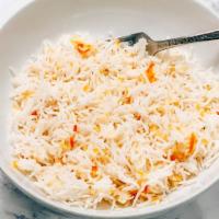 Rice Pilaf · Basmati rice fragrantly flavored.