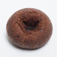 Topless Chocolate · Chocolate cake donut, nope, no toppings here.
