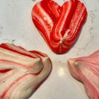 Heart Shaped Meringue Cookies · 