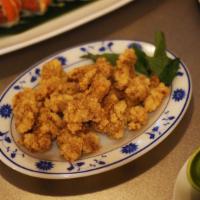 Japanese Chicken Nuggets/日式炸雞塊  · Lightly fried chicken nuggets served with Teriyaki sauce.