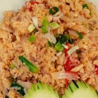 Ploy'S Fried Rice · Choice of meat with egg, onions, garlic, and tomatoes.