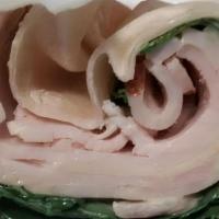 It'S So Cool Wrap · Sliced turkey breast with honey mustard, onions, (optional) tomatoes, fresh baby spinach and...