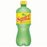 Squirt 20Oz · Squeeze in some good times with the bright flavor of Squirt citrus soda. The fresh grapefrui...