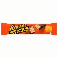 Reese'S Sticks King Size · Stack them, then snack them. These crispy wafers, layered with chocolate and peanut butter p...