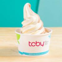 Small Cup · Delicious TCBY yogurt , probiotics, calcium protein, 98% fat free