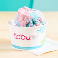 Medium Cup · Delicious TCBY yogurt , probiotics, calcium protein, 98% fat free