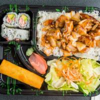 #2. Steak Teriyaki Deluxe Bento · Most popular. Includes mixed vegetables and choice of white rice, fried rice or noodles and ...