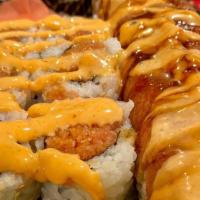 Spicy Tuna Roll · Spicy. Add avocado at an additional charge.

Consuming raw or undercooked meat, poultry, egg...