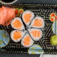 Salmon Roll · Add avocado at an additional charge.

Consuming raw or undercooked meat, poultry, egg, shell...