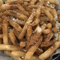 French Fries · Choice of plain, parmesan cheese or cajun.