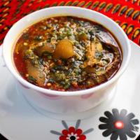 Okra · Okra soup (African okro soup) is made with okra vegetables cooked in a delicious mixture of ...