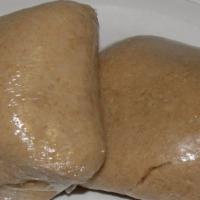 Oat Fufu Wrap (Single) · Oatmeal Fufu is Nigerian swallow made with oatmeal. It is commonly paired with soups like Ew...