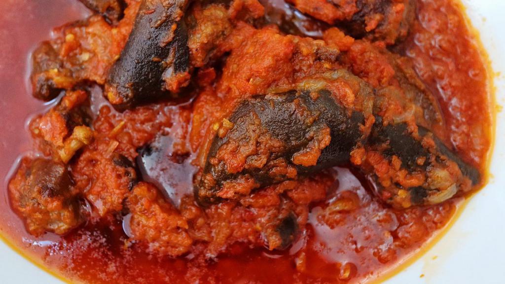 Goat Meat Stew · African goat stew is a popular lip-smacking delicacy in many Nigerian homes. This delicious recipe combines excellent taste and nutritious goodness in a meal that would improve whatever it is paired with.