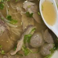 Special Pho (Pho Dac Biet) · Brisket, tripe, soft tendon and beef ball.