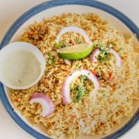 Chicken Biryani · Rice dish made with chicken curry.